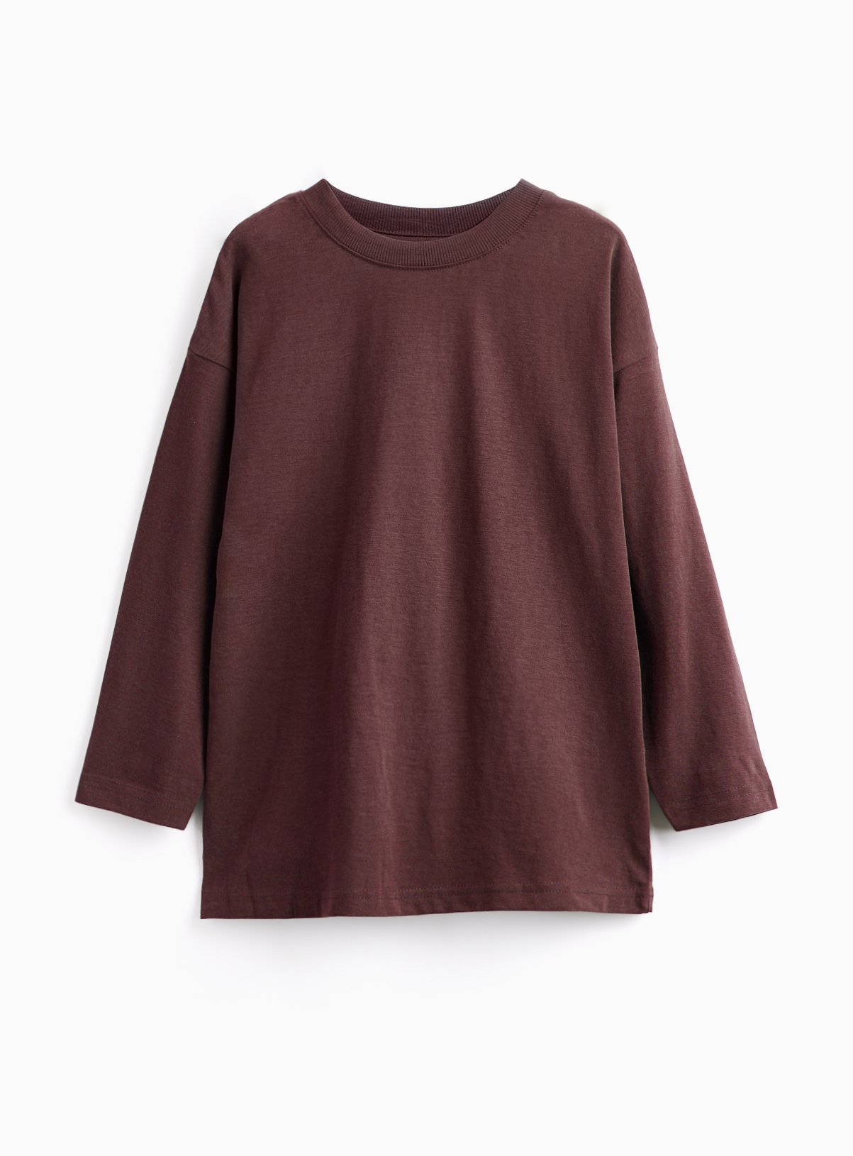 Dark Red Long Sleeve Top 13 years - Image 1 thumbnail